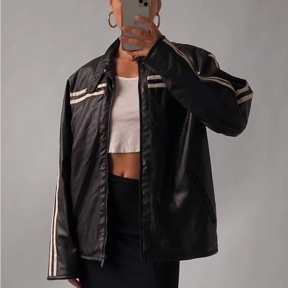 Vintage Genuine Leather Motorcycle Jacket - Picture 2 of 12